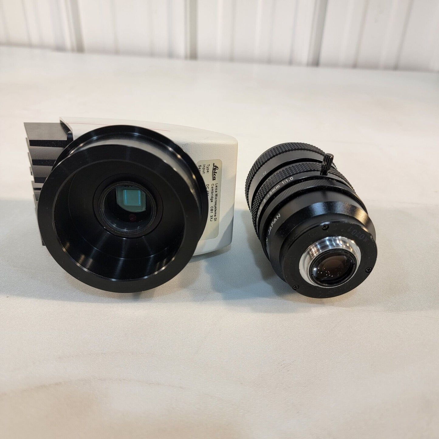 Leica DC480 Ethernet Microscope Camera w/ Microscope Stand Mount and Lens