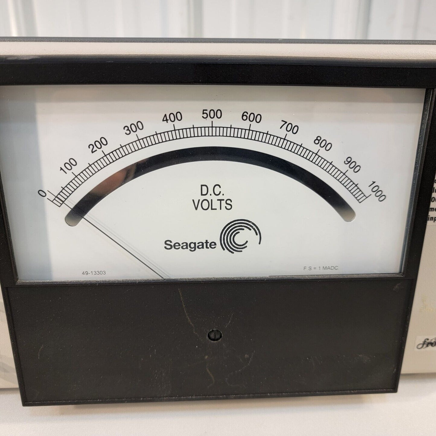 Seagate Fred CPM Charged Plate Meter Decay Monitor 1 kV DC Pass Through Passive