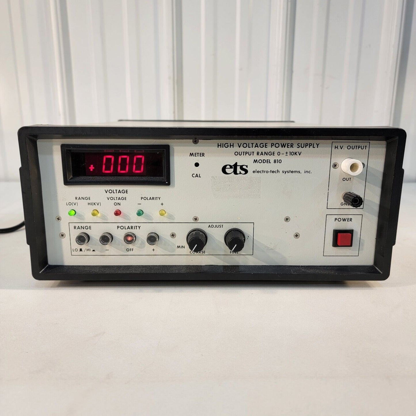 ETS 810 ESD High Voltage Power Supply ±10 kV HVPS Adjustable Output