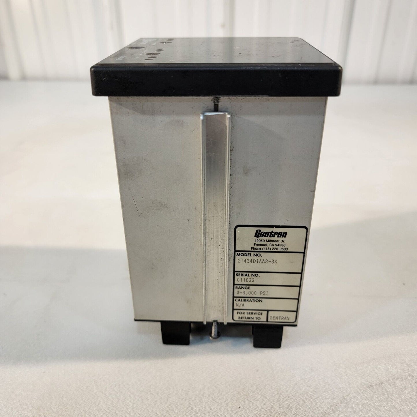 Gentran GT434D Melt Pressure Transducer Control 0-3000 PSI GT434D1AA8-3K