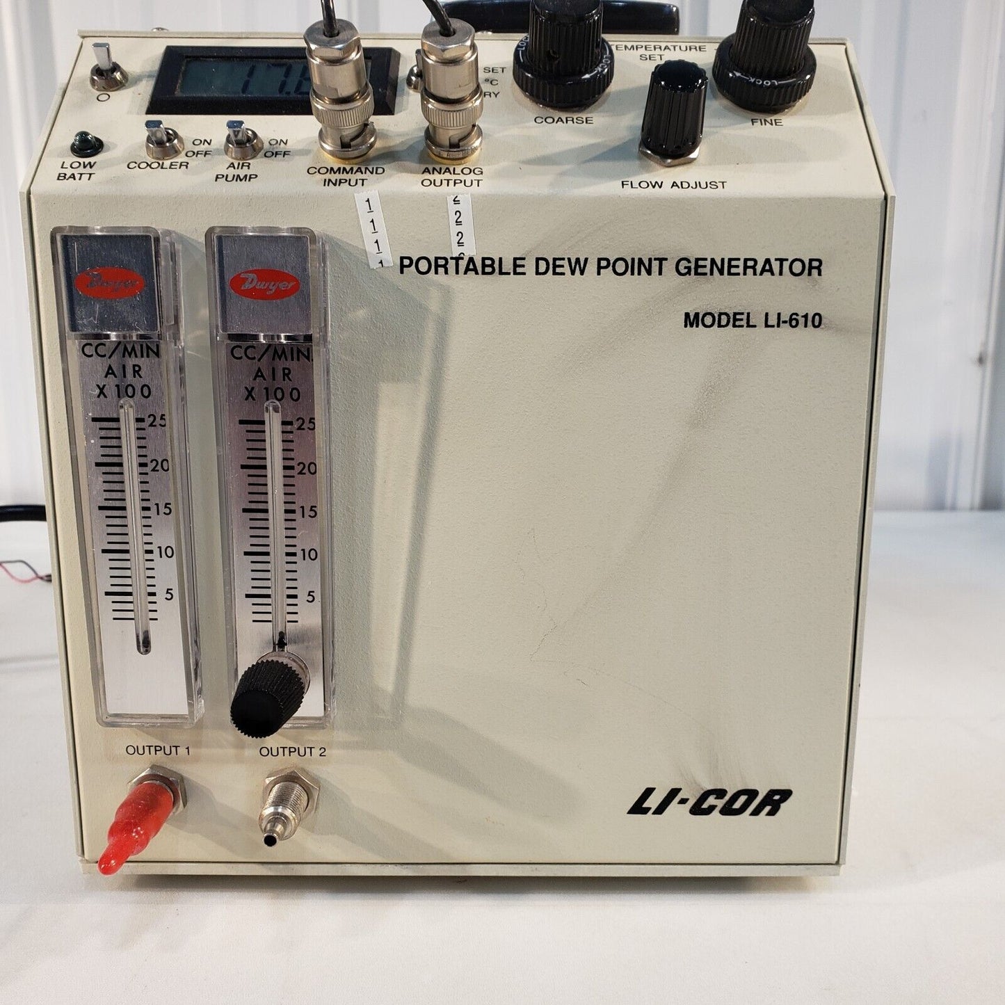 LI-COR LI-610 Portable Dew Point Generator