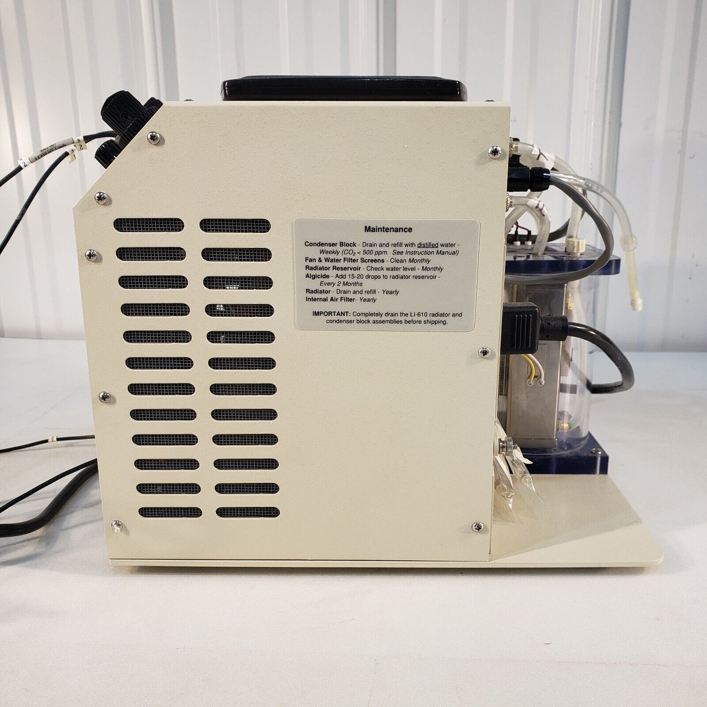 LI-COR LI-610 Portable Dew Point Generator