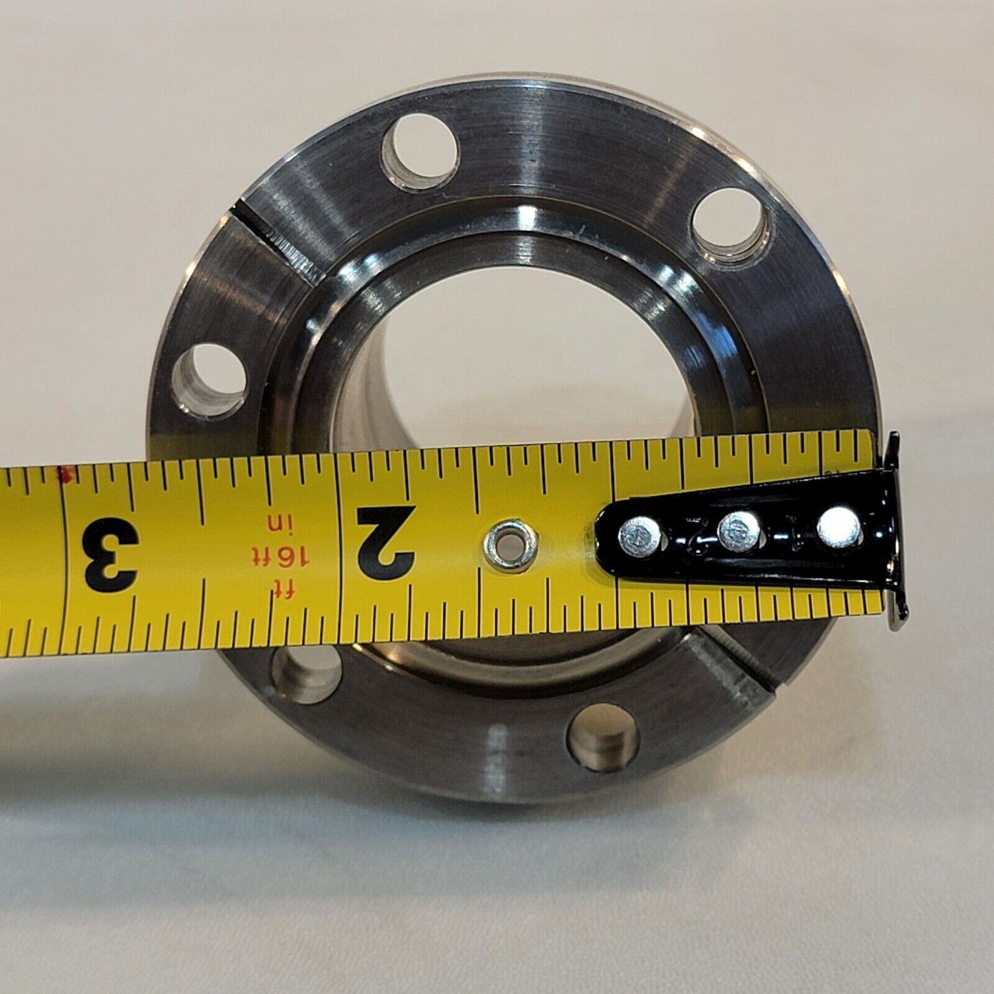 MDC Half Nipple 2.75" Conflat DN35CF-DN40CF Flange 1" Tube OD Stainless Vacuum