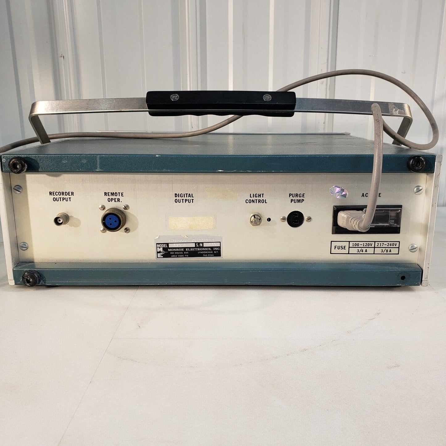 Monroe Electronics 170-1 Isoprobe 2KV Electrostatic Voltmeter