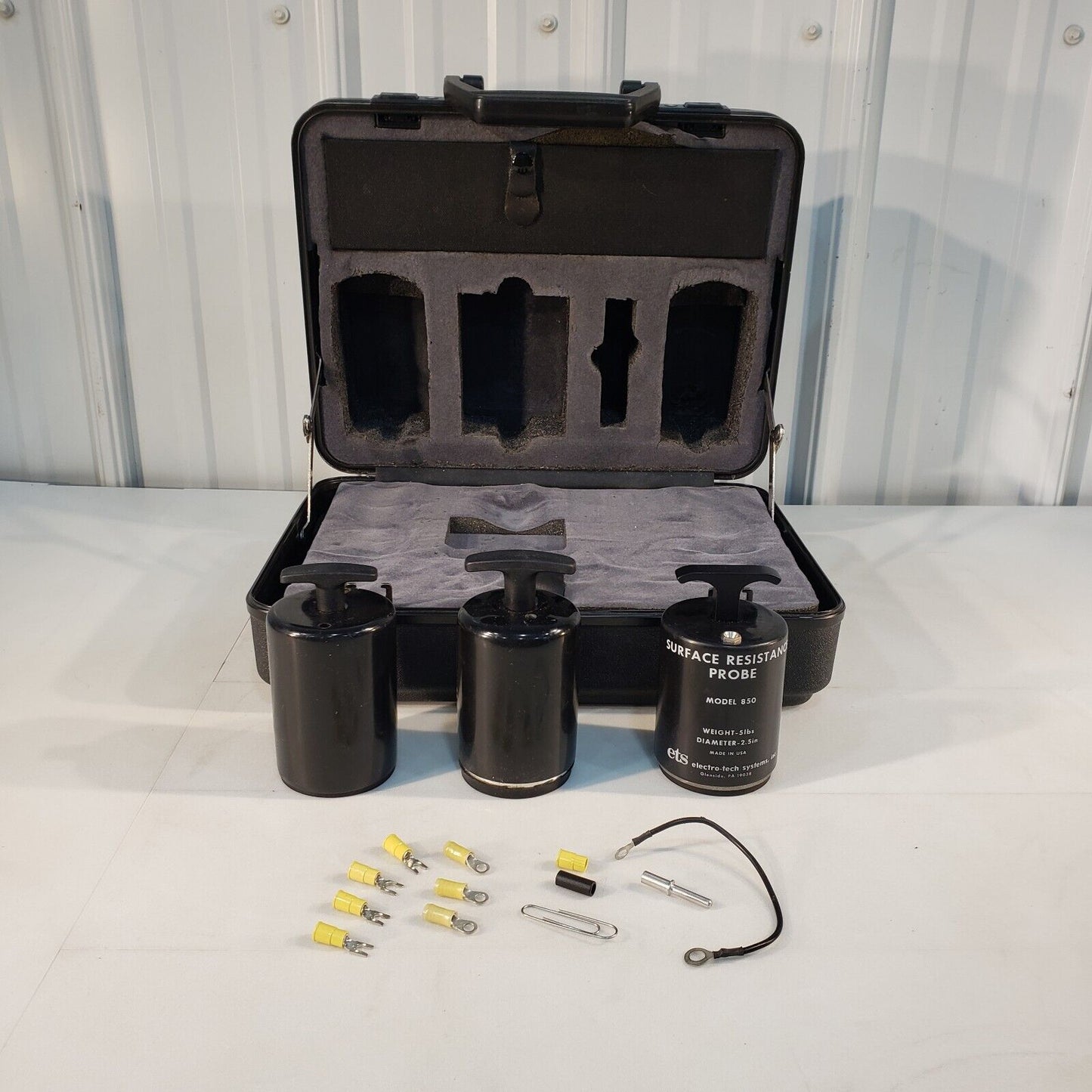 Electro-Tech Systems ETS 850 5 lb 2.5" Diameter Surface Resistance Probe Kit