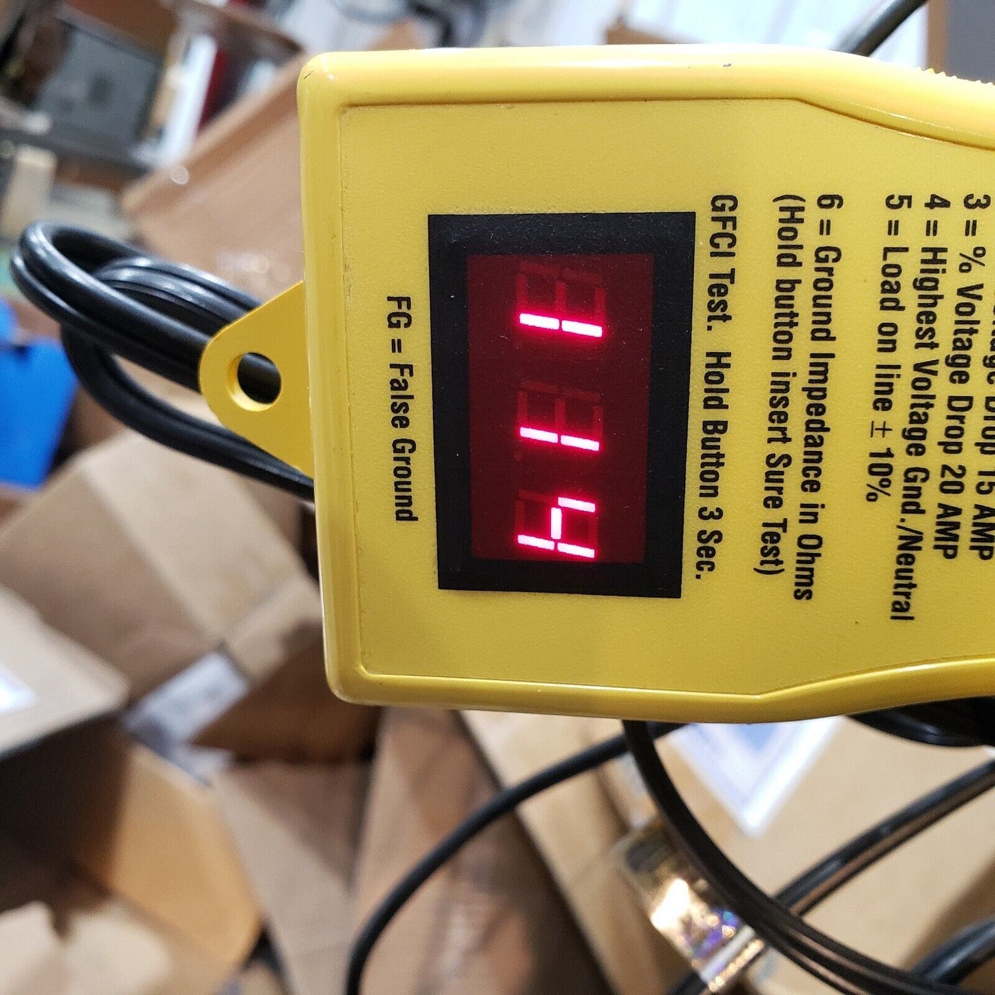 Prostat PGT-602 120V 6W 20A Advanced Ground Circuit Tester