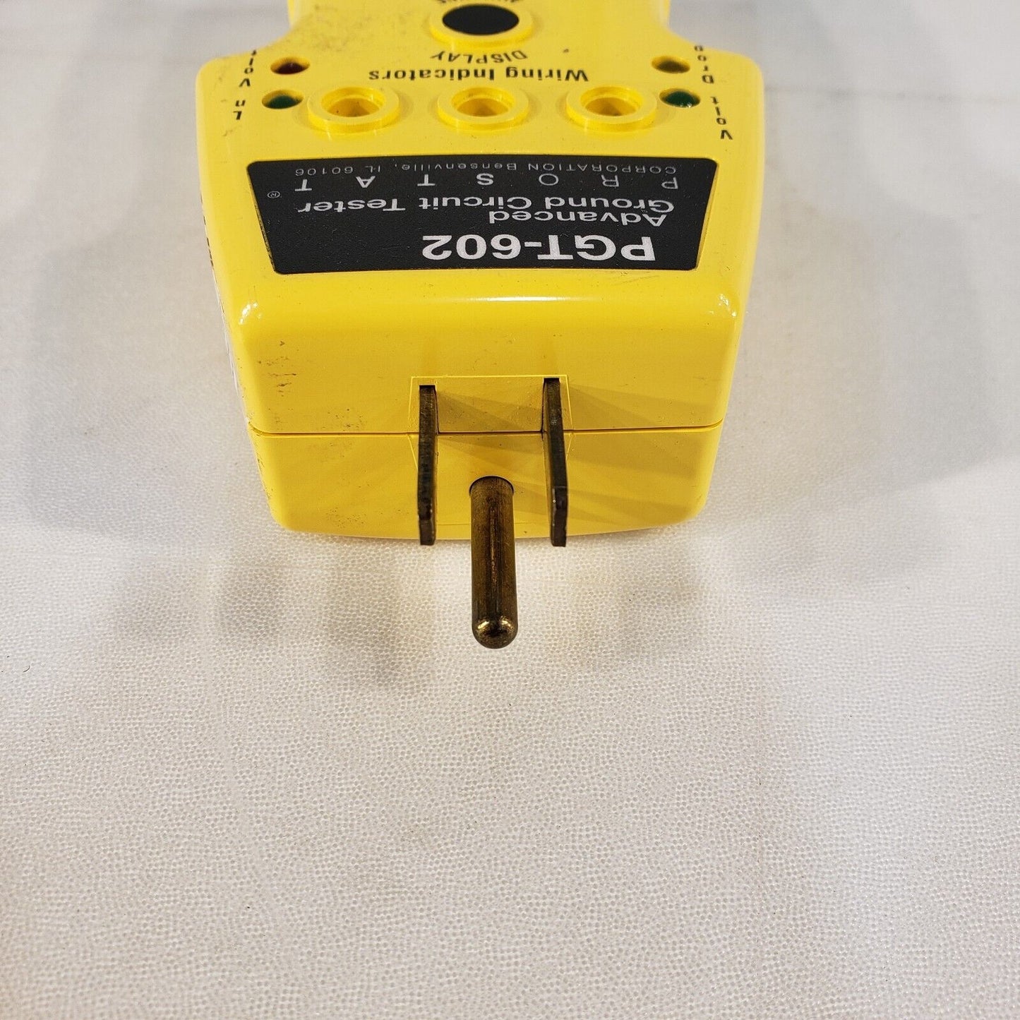 Prostat PGT-602 120V 6W 20A Advanced Ground Circuit Tester