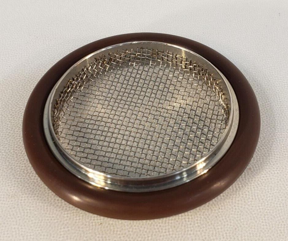 KF40 NW40 QF40 High Vacuum Centering Ring w/ O-ring Gasket, Mesh Screen 20mesh