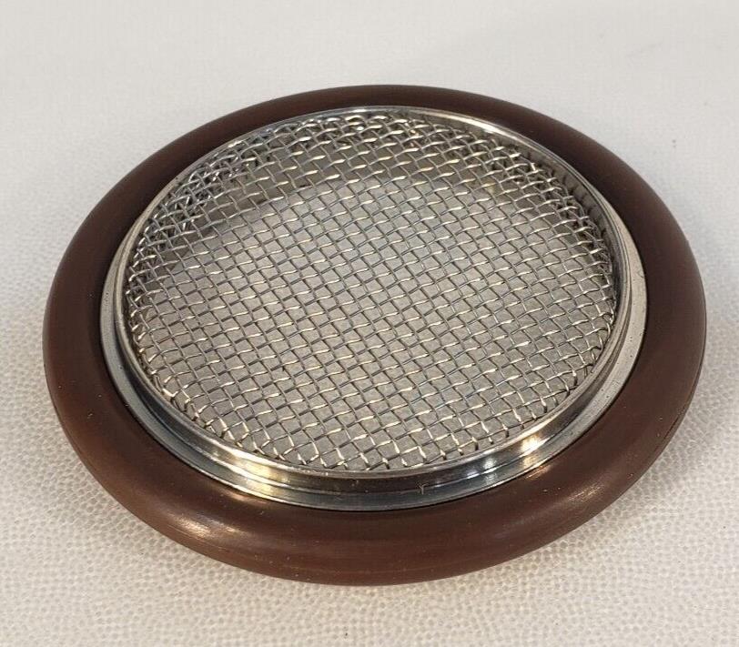 KF40 NW40 QF40 High Vacuum Centering Ring w/ O-ring Gasket, Mesh Screen 20mesh