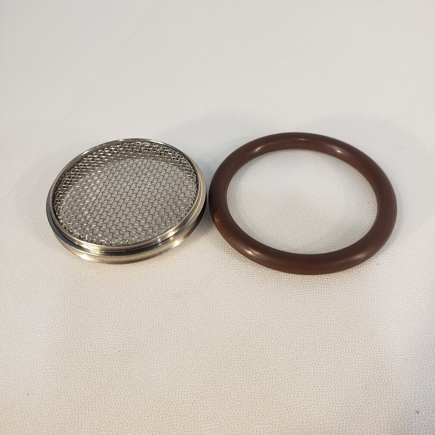 KF40 NW40 QF40 High Vacuum Centering Ring w/ O-ring Gasket, Mesh Screen 20mesh