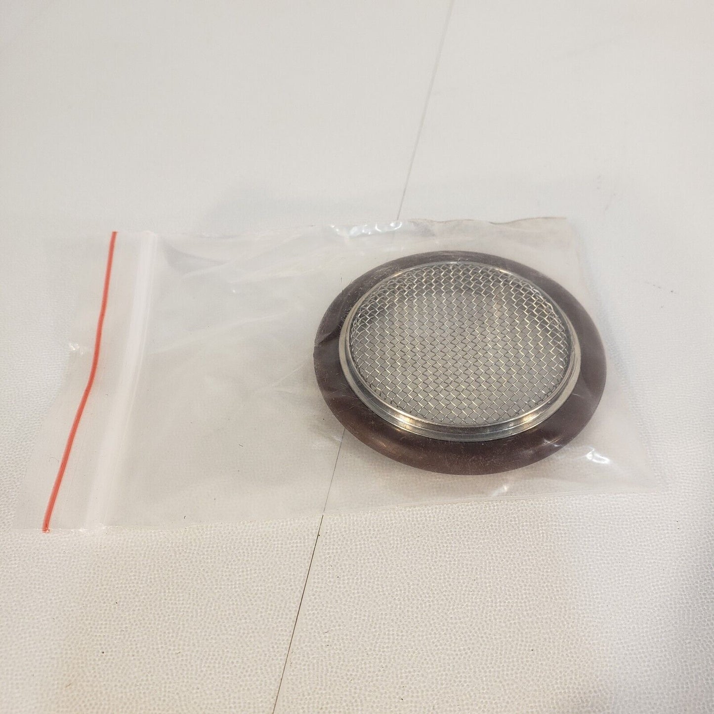 KF40 NW40 QF40 High Vacuum Centering Ring w/ O-ring Gasket, Mesh Screen 20mesh