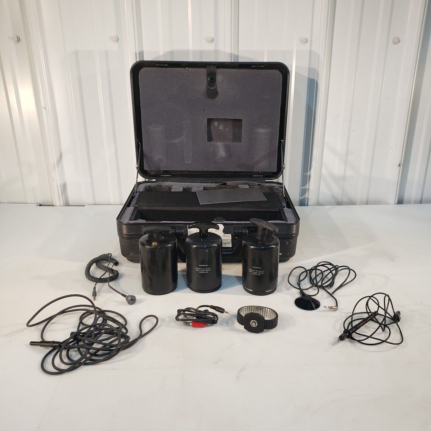 Surface Resistant Weight Probes, Electrostatic Wristband, & Grounding Cables Kit