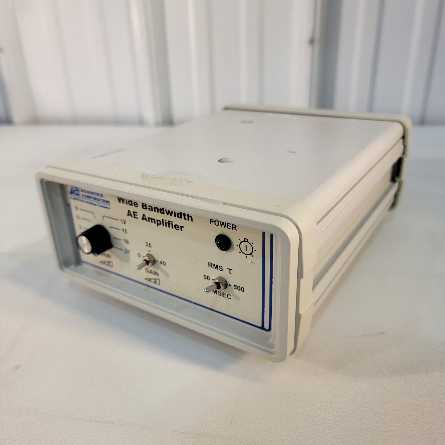Physical Acoustics Corporation AE2A Wide Bandwidth AE Amplifier 100-1200 kHz