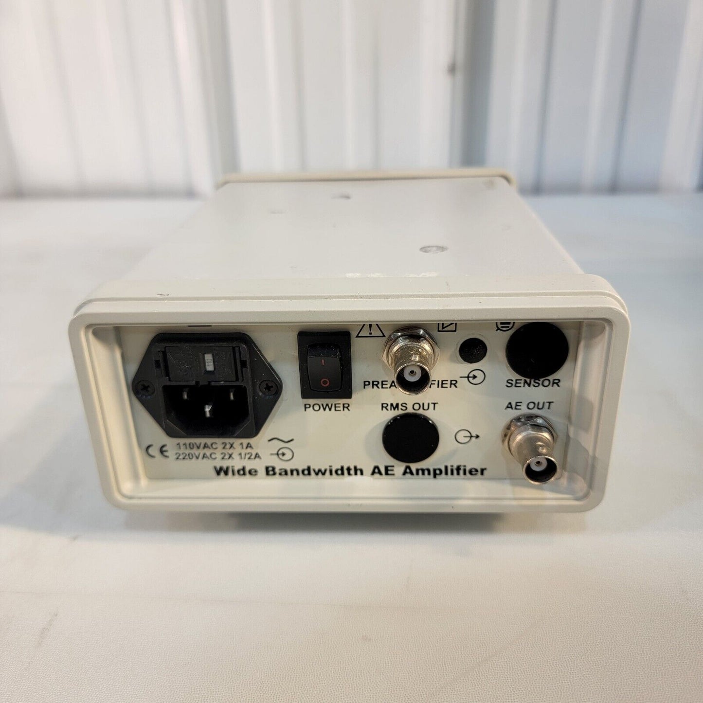 Physical Acoustics Corporation AE2A Wide Bandwidth AE Amplifier 100-1200 kHz
