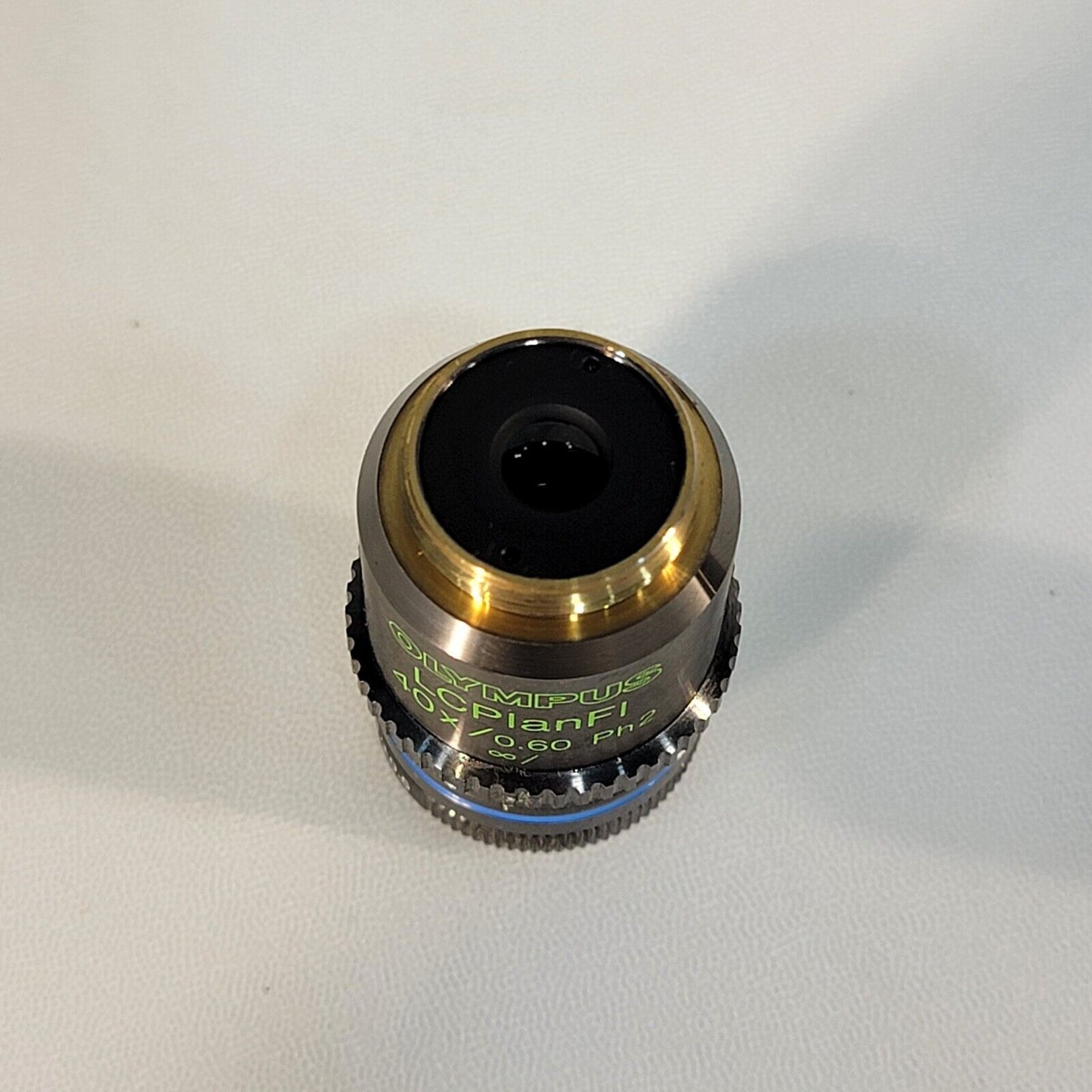 Olympus LCPlanFl 40X / 0.60 Ph2 Microscope Objective Inf/ w/ CAP-P1.1 IX Series