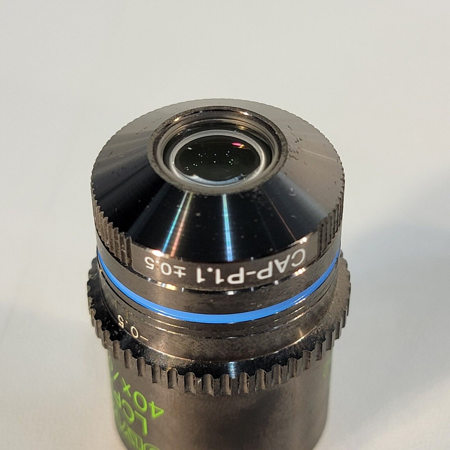 Olympus LCPlanFl 40X / 0.60 Ph2 Microscope Objective Inf/ w/ CAP-P1.1 IX Series
