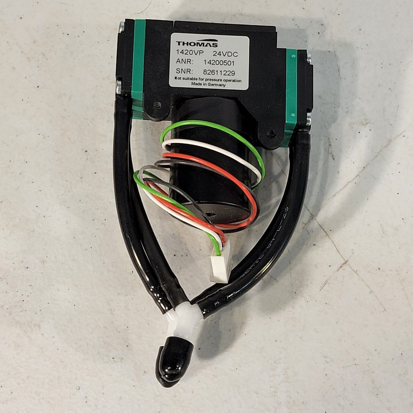 6x Thomas 1420VP 24VDC Brushless Diaphragm Pump 14200501