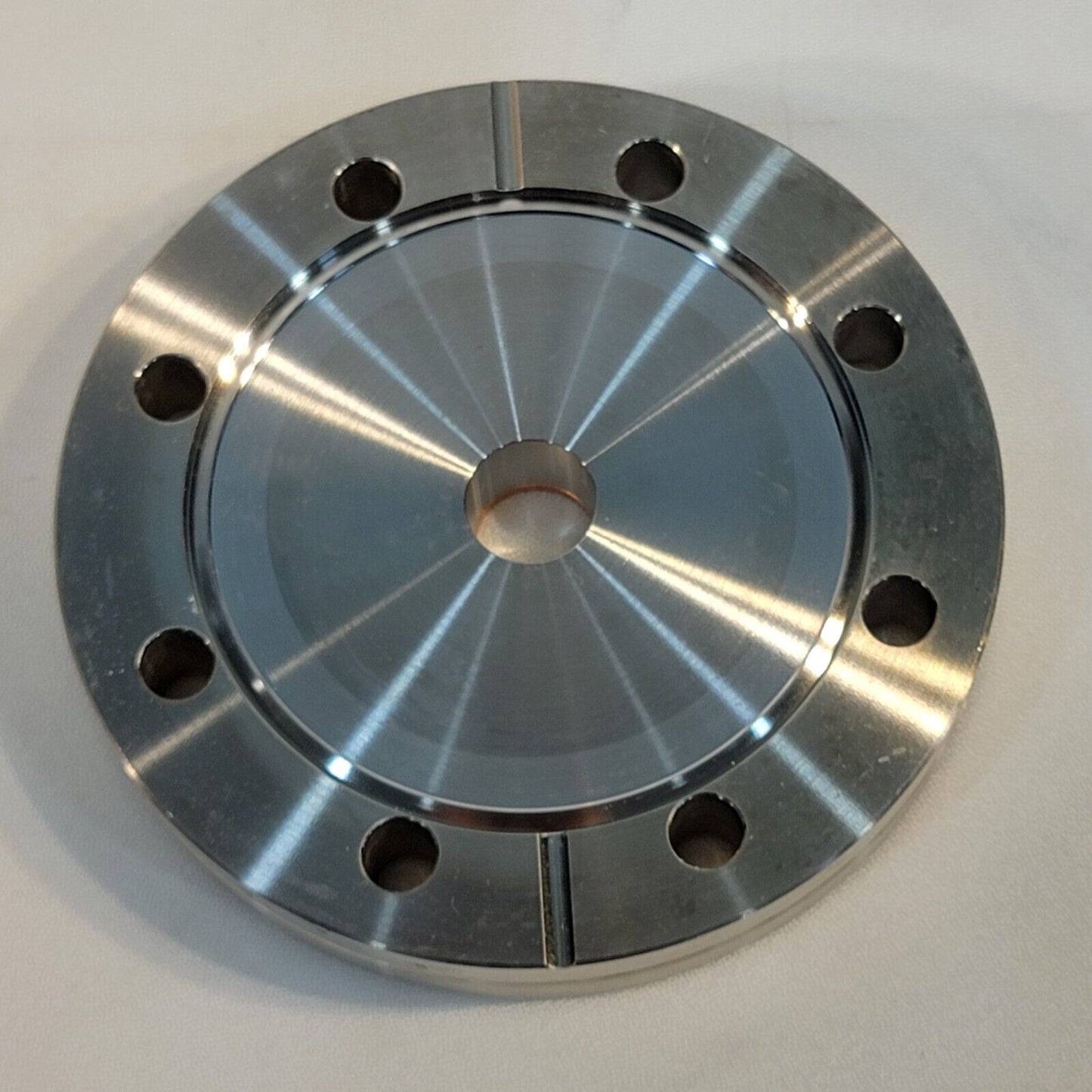 DN63CF 4.5" Conflat Zero Length Adapter To 1.33" DN16CF Mini CF High Vacuum
