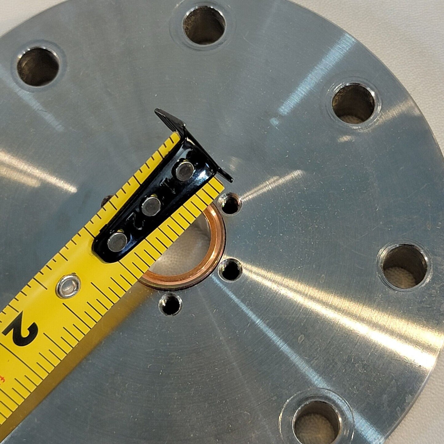 DN63CF 4.5" Conflat Zero Length Adapter To 1.33" DN16CF Mini CF High Vacuum