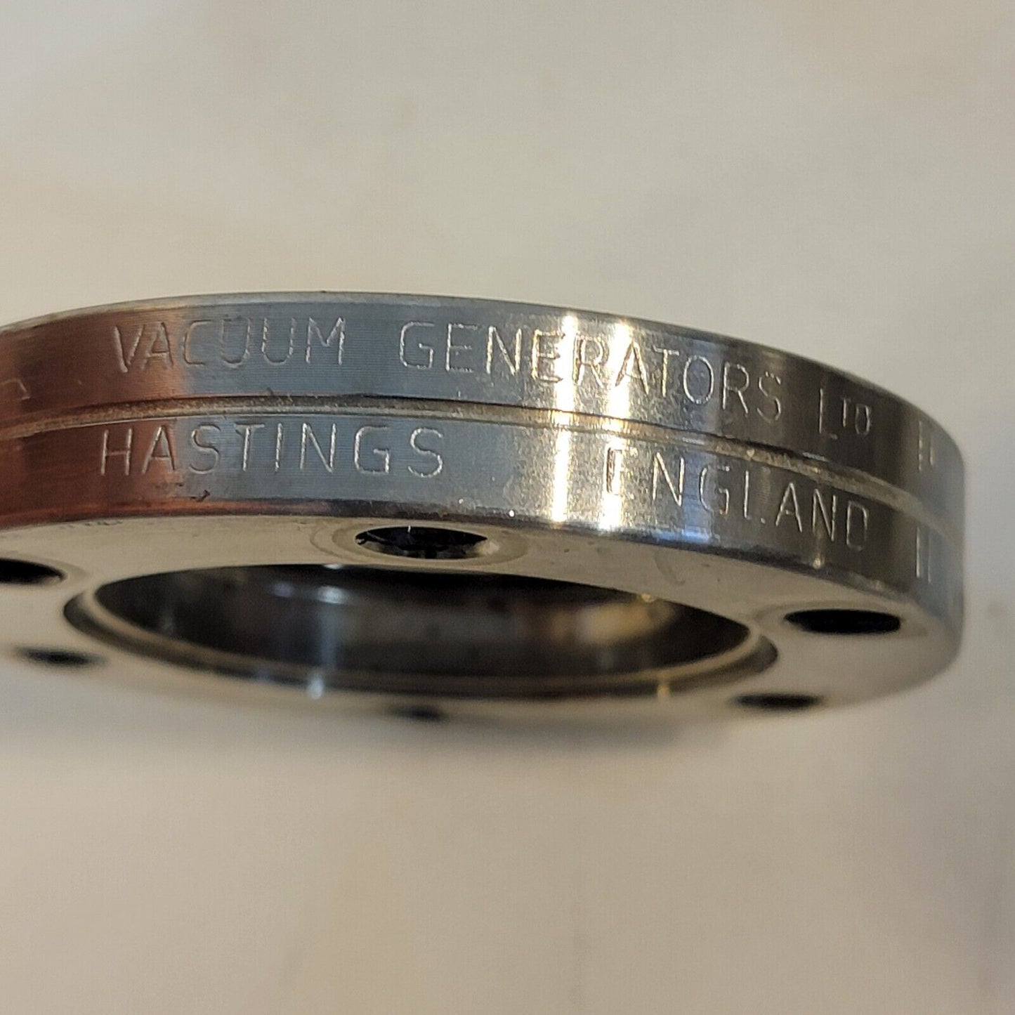 Hastings 2.75" CF DN35CF-DN40CF Conflat Viewport Flange High Vacuum UHV SS