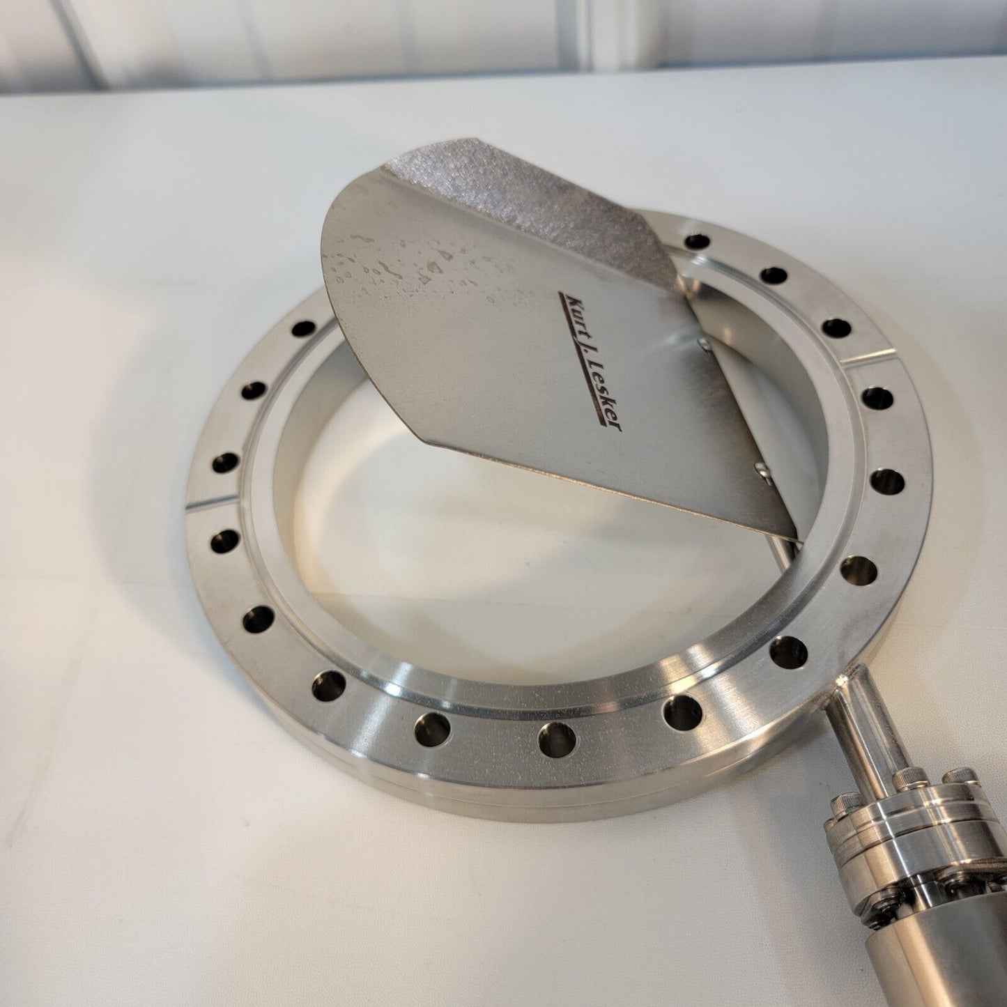 Kurt Lesker 8" CF DN160CF Conflat Manual Viewport Shutter High Vacuum Stainless