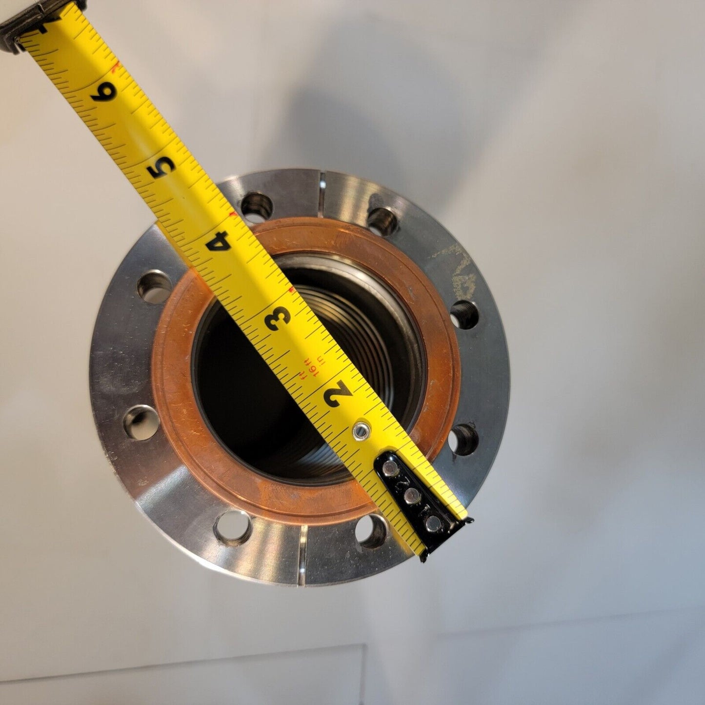 DN63CF 4.5" Conflat Bellows CF Stainless Steel 6" Long High Vacuum UHV Flexible