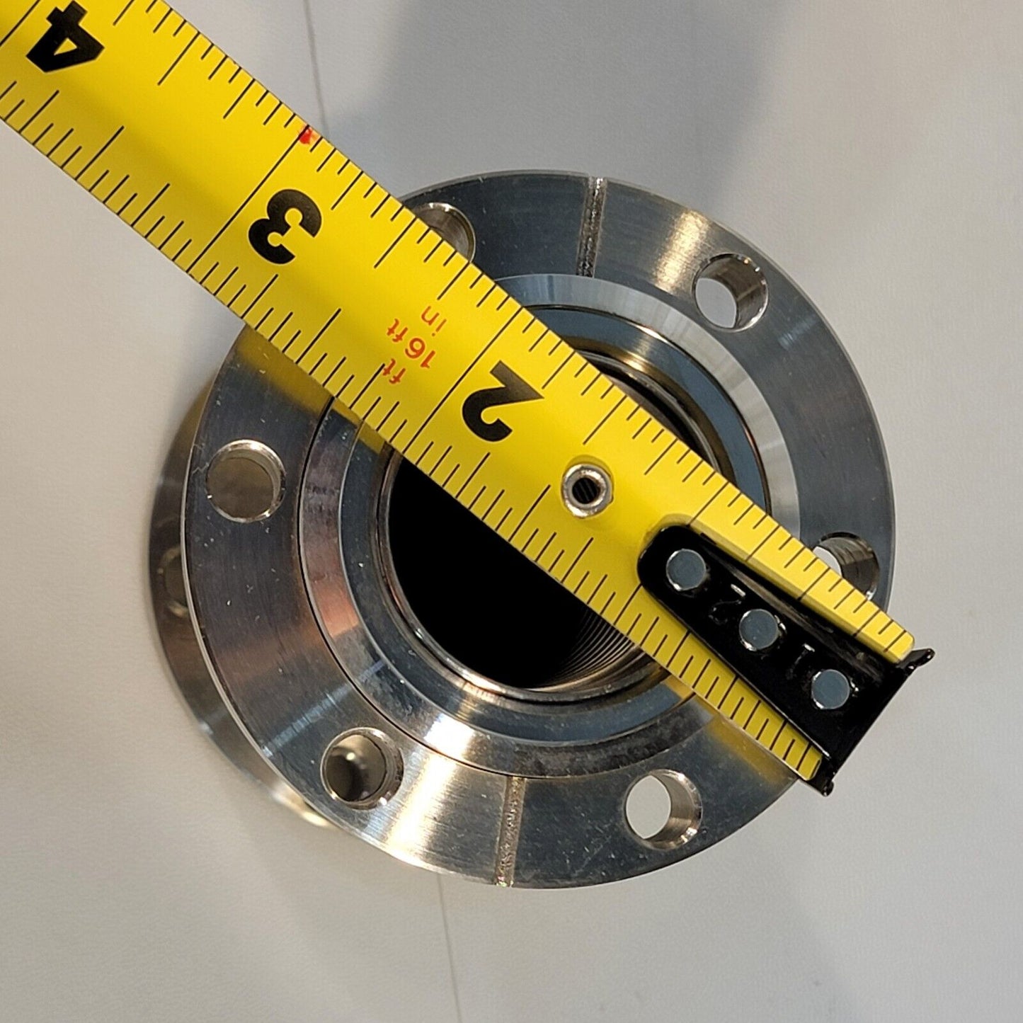 Varian DN35CF-DN40CF 2.75" CF Conflat Bellows High Vacuum 3.5" Long Flexible SS