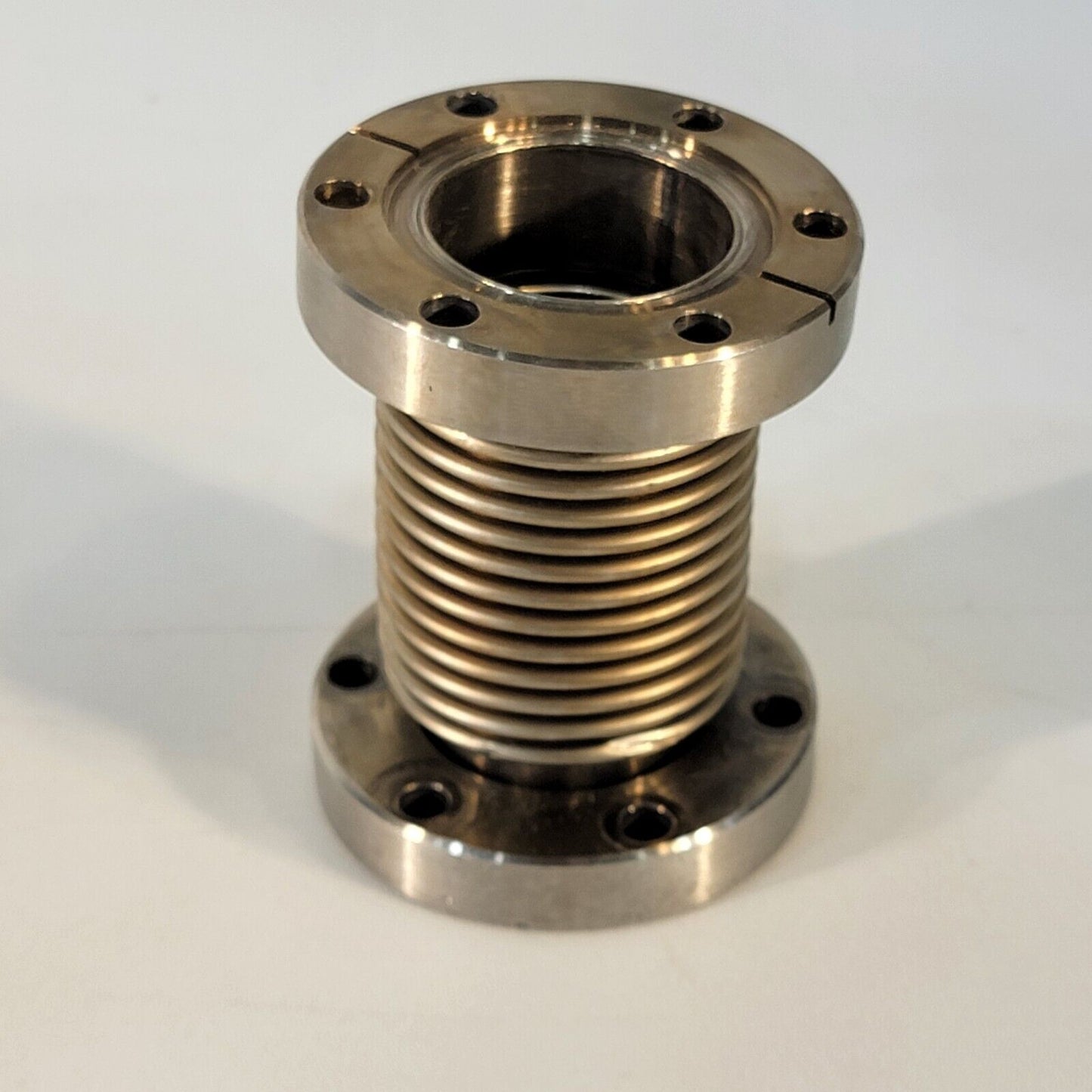 DN35CF-DN40CF 2.75" CF Conflat Bellows High Vacuum 3.5" Long Flexible Coupling