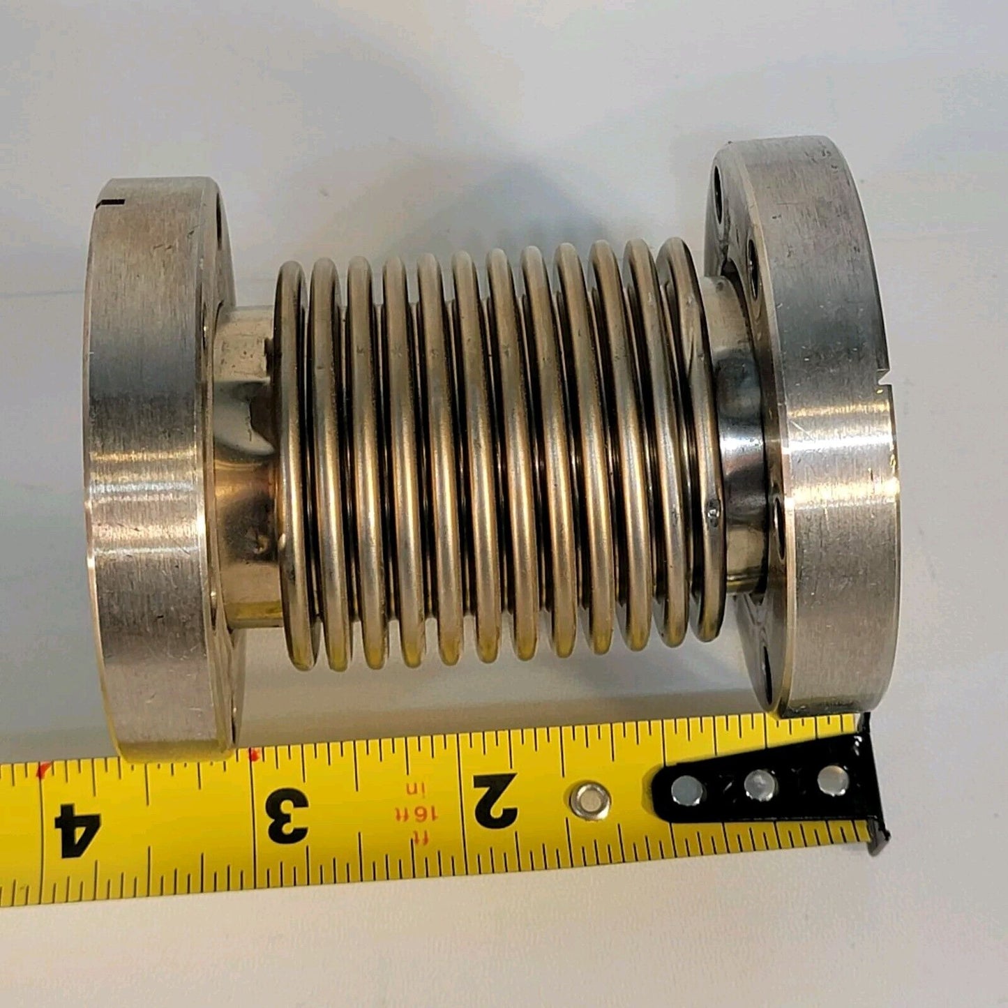 DN35CF-DN40CF 2.75" CF Conflat Bellows High Vacuum 3.5" Long Flexible Coupling