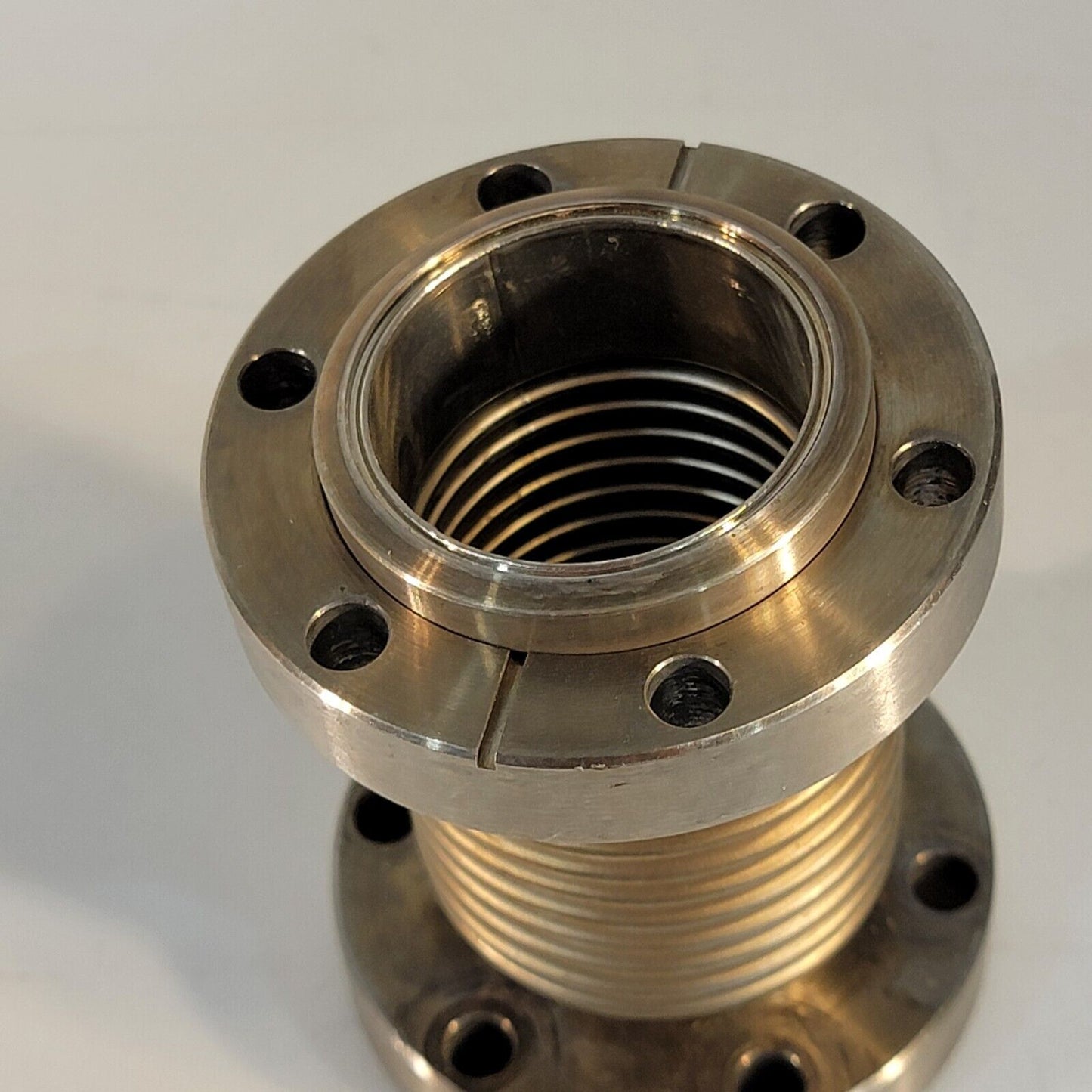 DN35CF-DN40CF 2.75" CF Conflat Bellows High Vacuum 3.5" Long Flexible Coupling