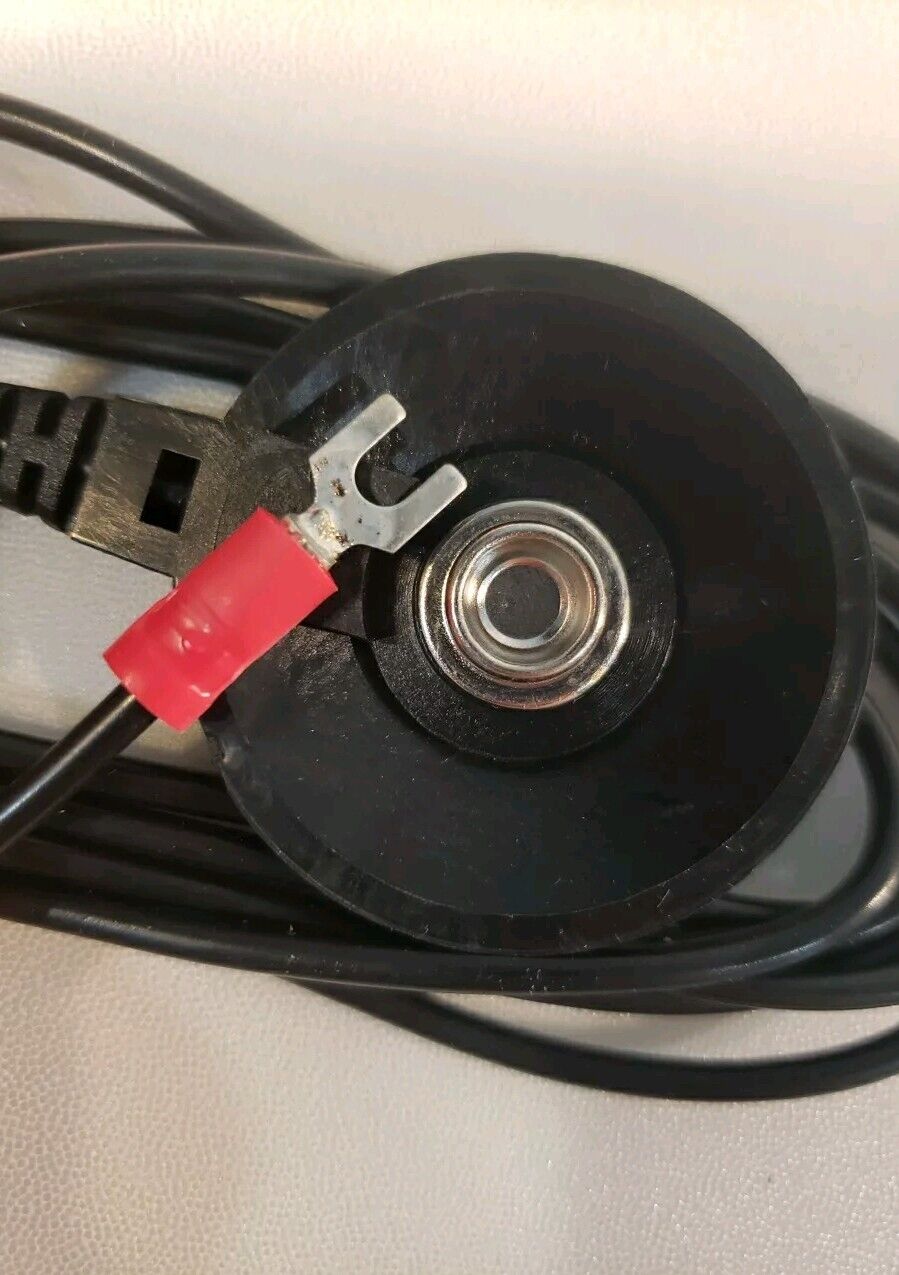 Transforming Technologies Floor Mat To Metal Spade Connector Grounding Cord ESD