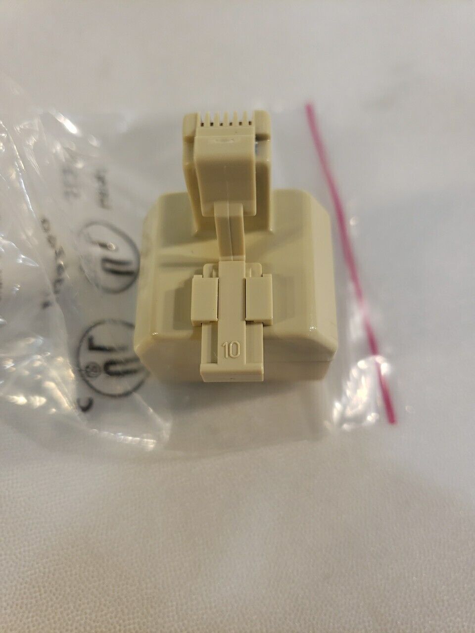 3M 5L36 733 Accessory Adapter Modular Duplex Six Conductor ESD Safety