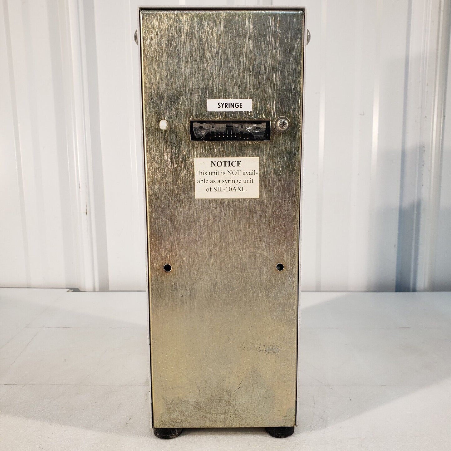 Shimadzu SIL-10AF Syringe Pump 120V 60Hz w/ Cover