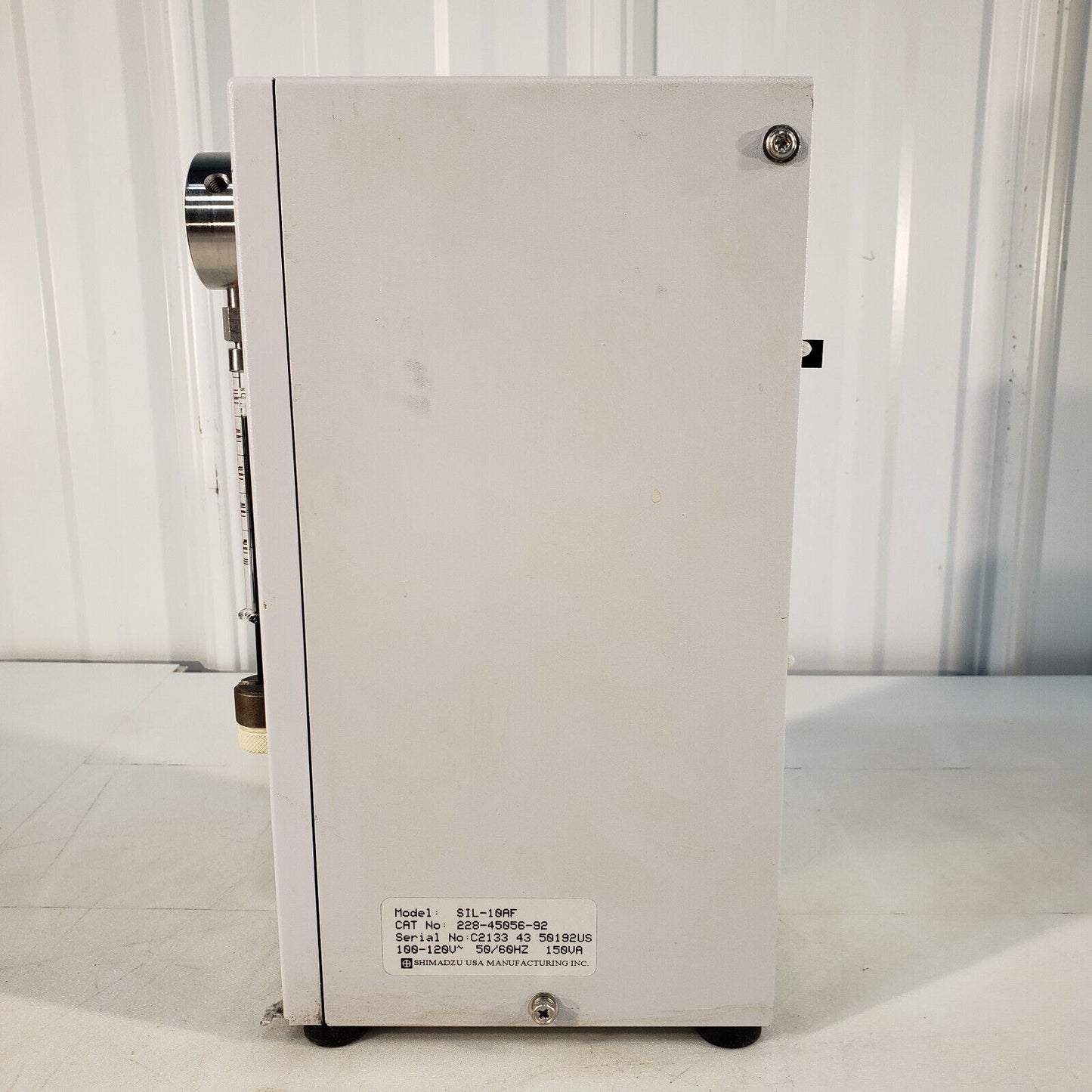 Shimadzu SIL-10AF Syringe Pump 120V 60Hz w/ Cover