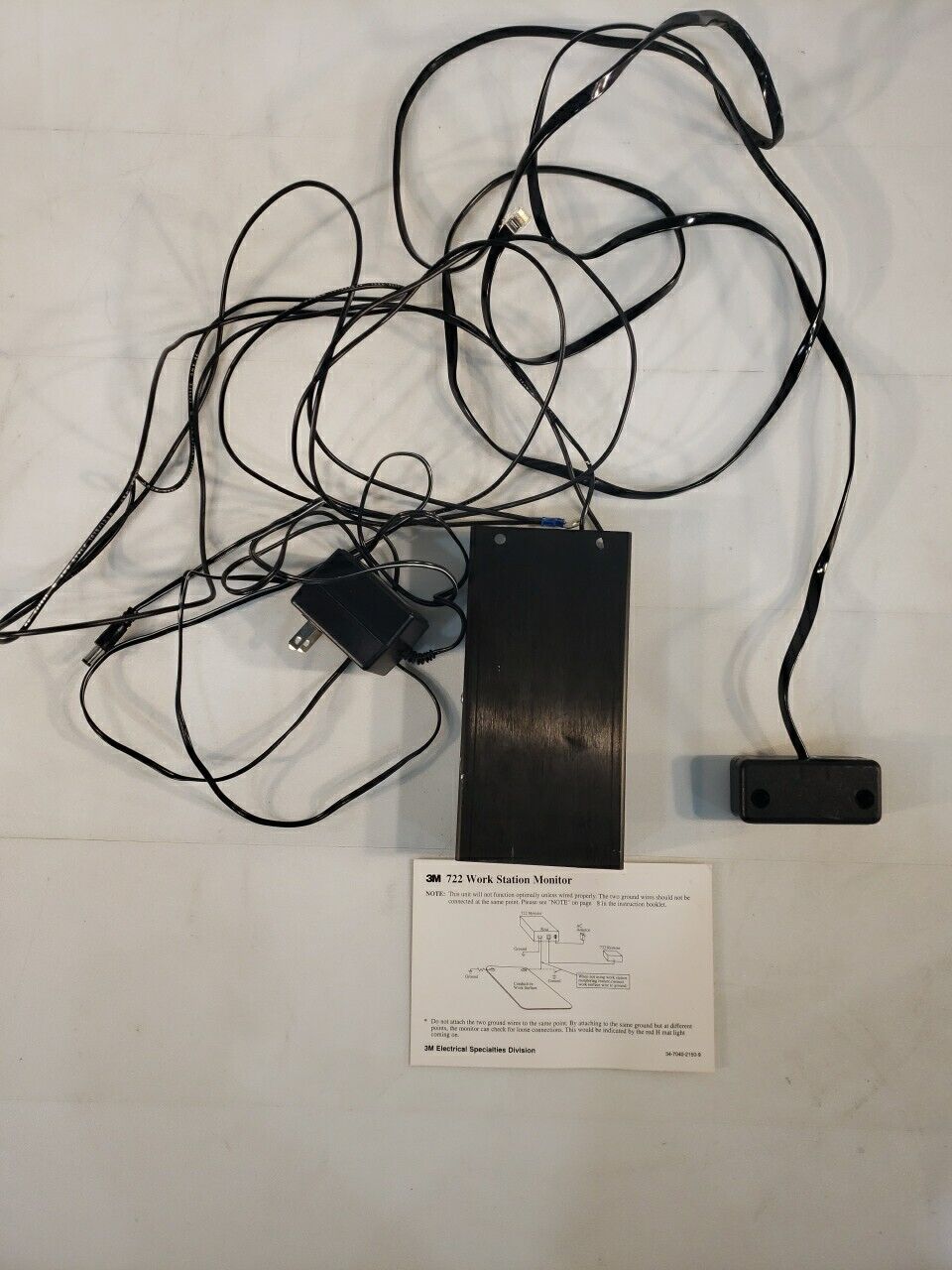 3M 722 Work Station Monitor Kit Electrostatic Discharge ESD Safety
