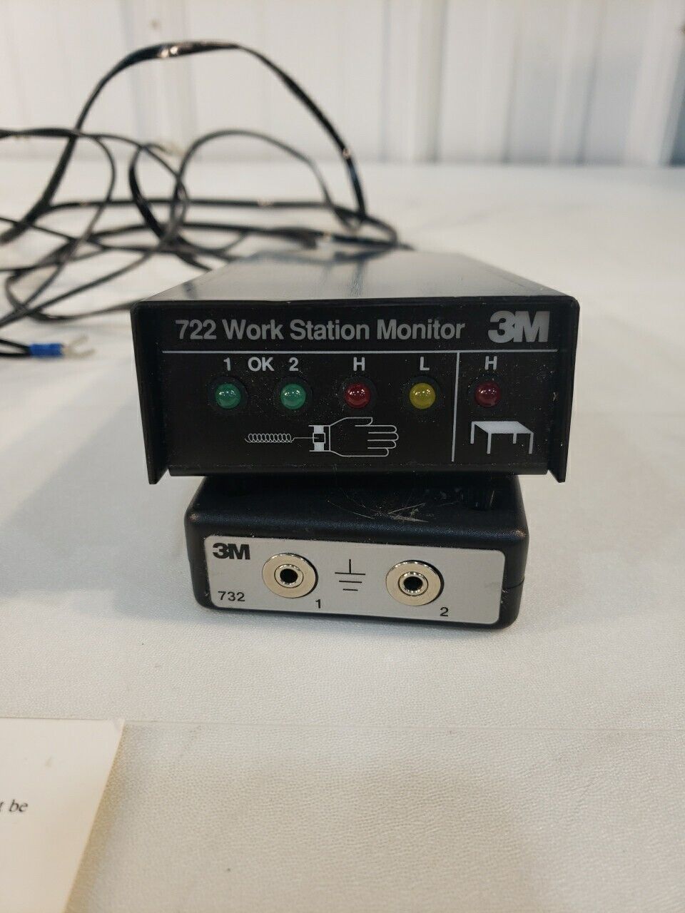 3M 722 Work Station Monitor Kit Electrostatic Discharge ESD Safety