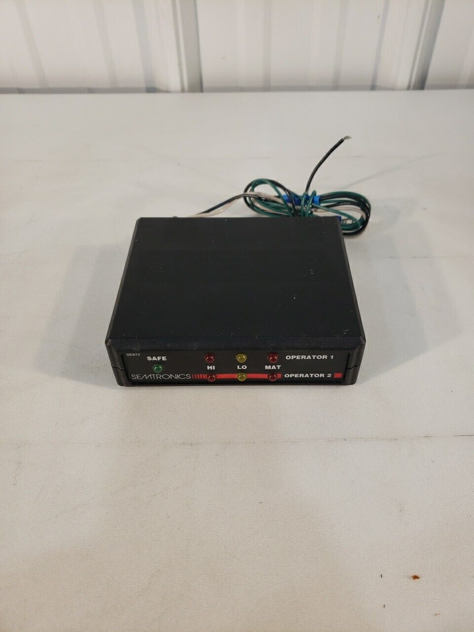Semtronics SE872 Electrostatic Wrist Monitor ESD Safety Discharge