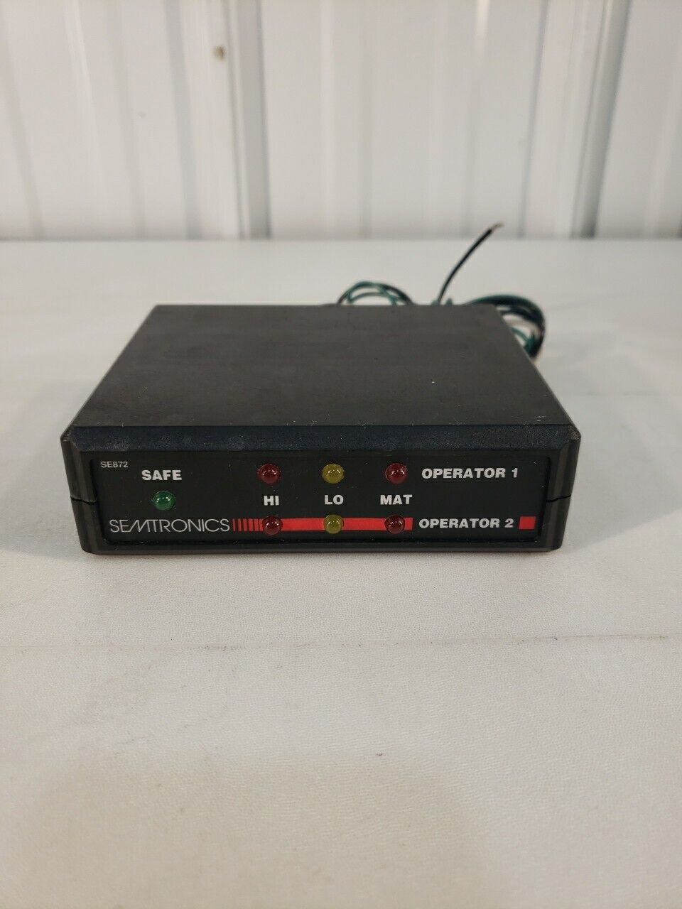 Semtronics SE872 Electrostatic Wrist Monitor ESD Safety Discharge