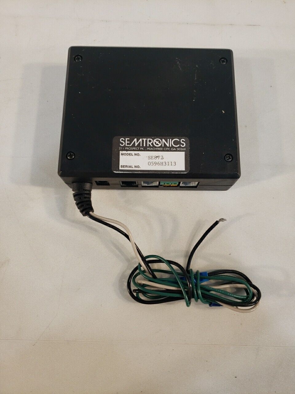 Semtronics SE872 Electrostatic Wrist Monitor ESD Safety Discharge