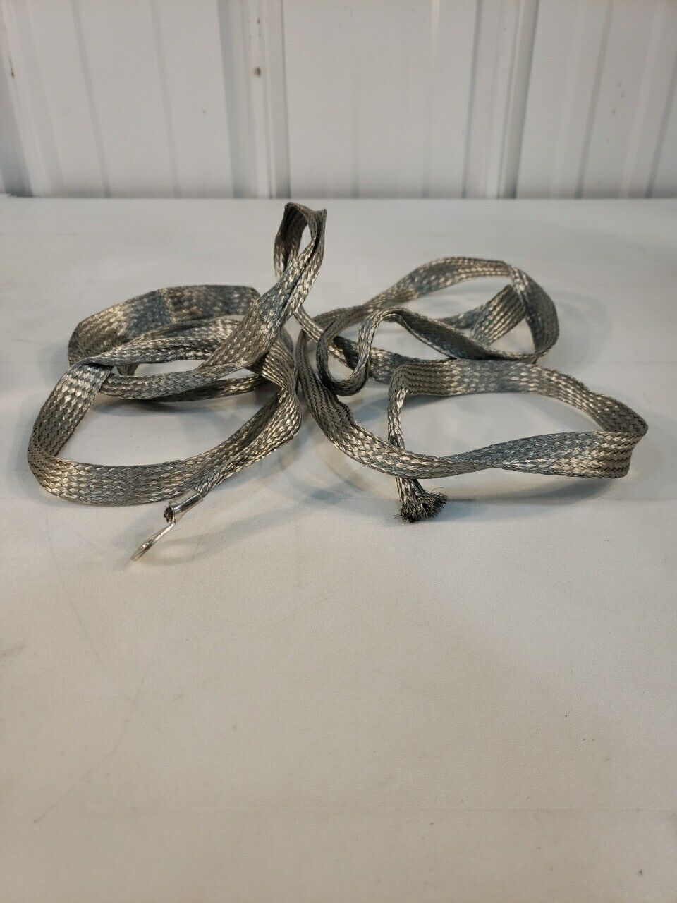 Aluminum Braided Grounding Cable Strap Electrostatic ESD Safety Lot Of 17