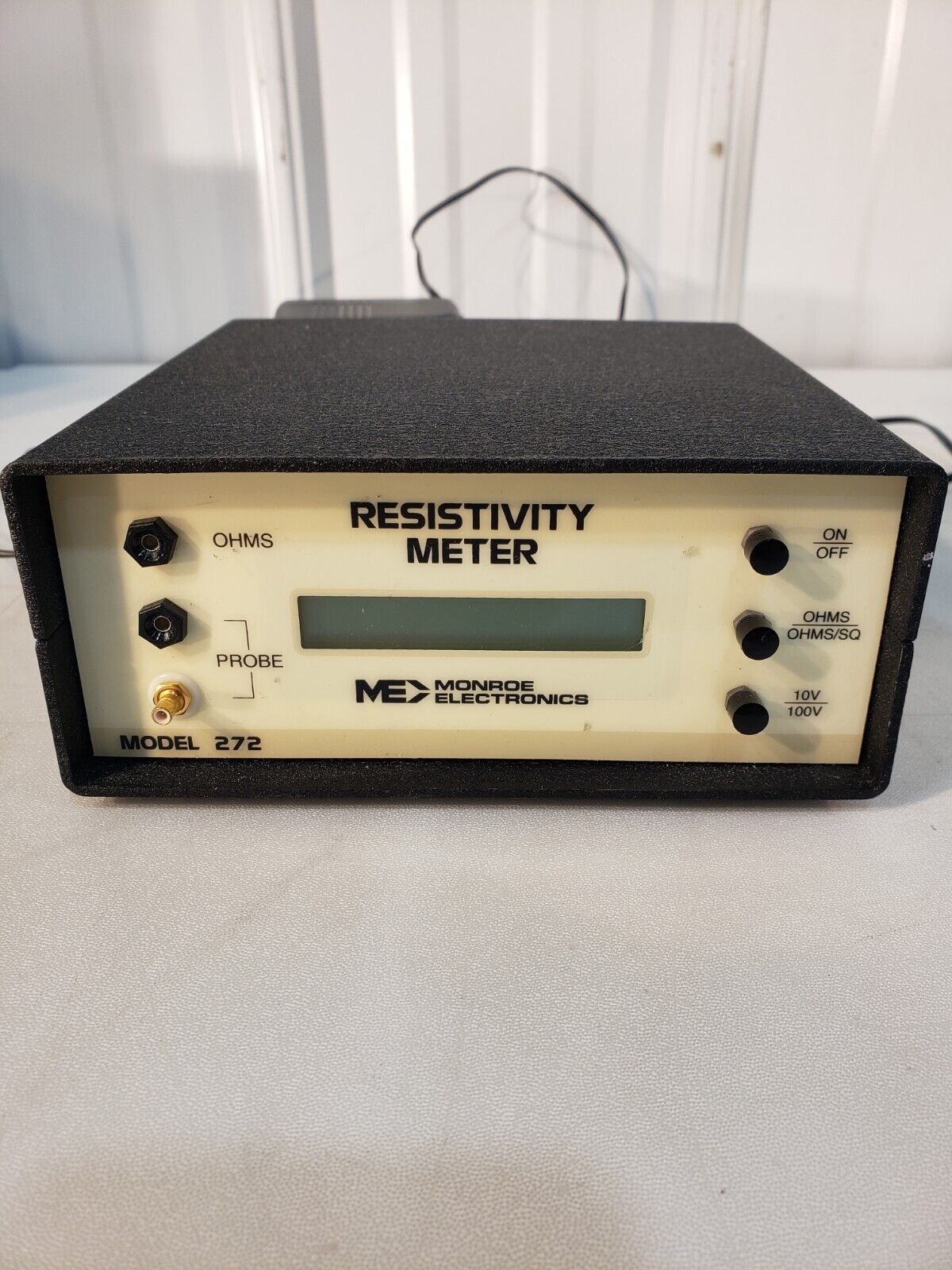 Monroe Electronics 272 Resistivity Meter ESD Electrostatic Safety