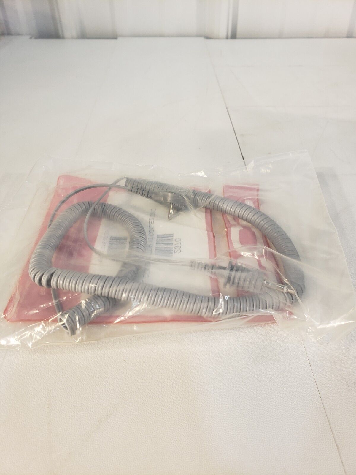 Desco 2370 SCS Dual Conductor 10ft Coiled Cord Esd Electrostatic Safety