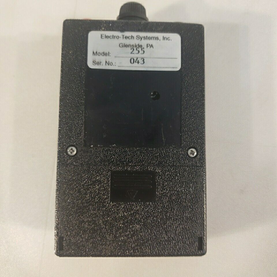 Electro-tec 255 Resistance To Ground Tester Electrostatic Discharge Safety ESD