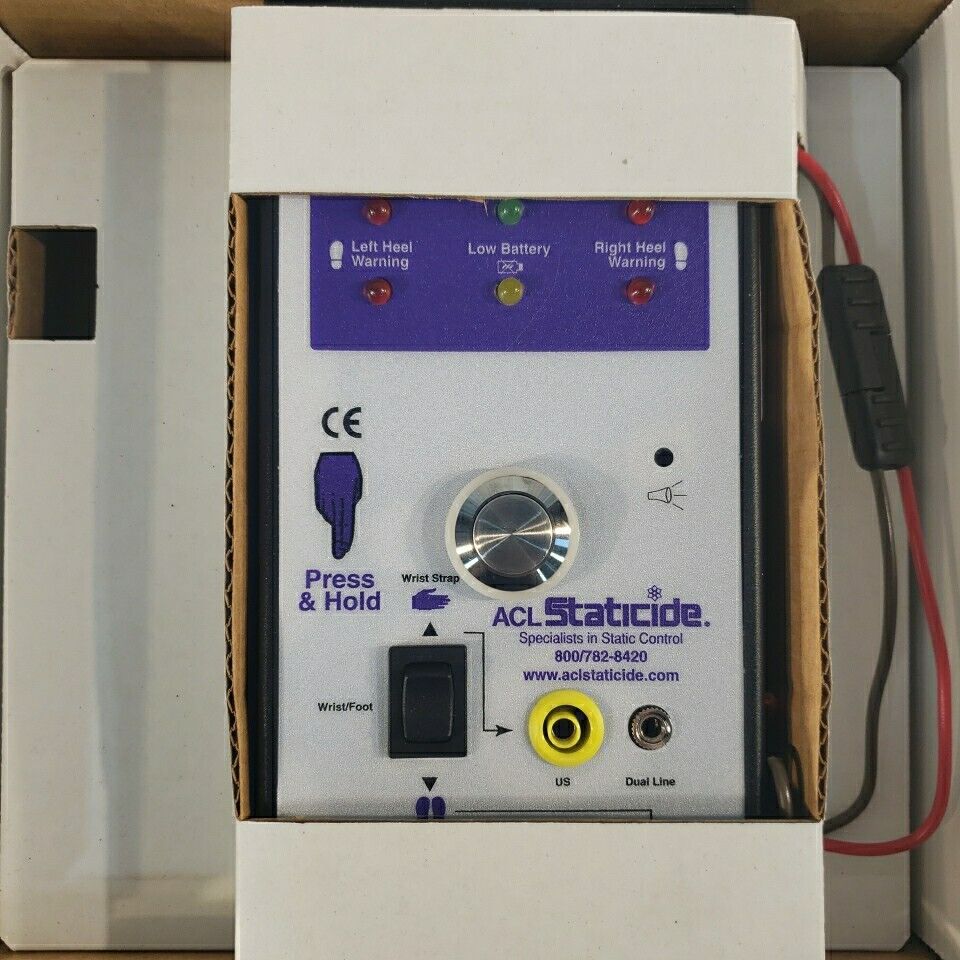 Staticide ACL 751 Combo Tester Electrostatic Discharge Safety ESD Ground