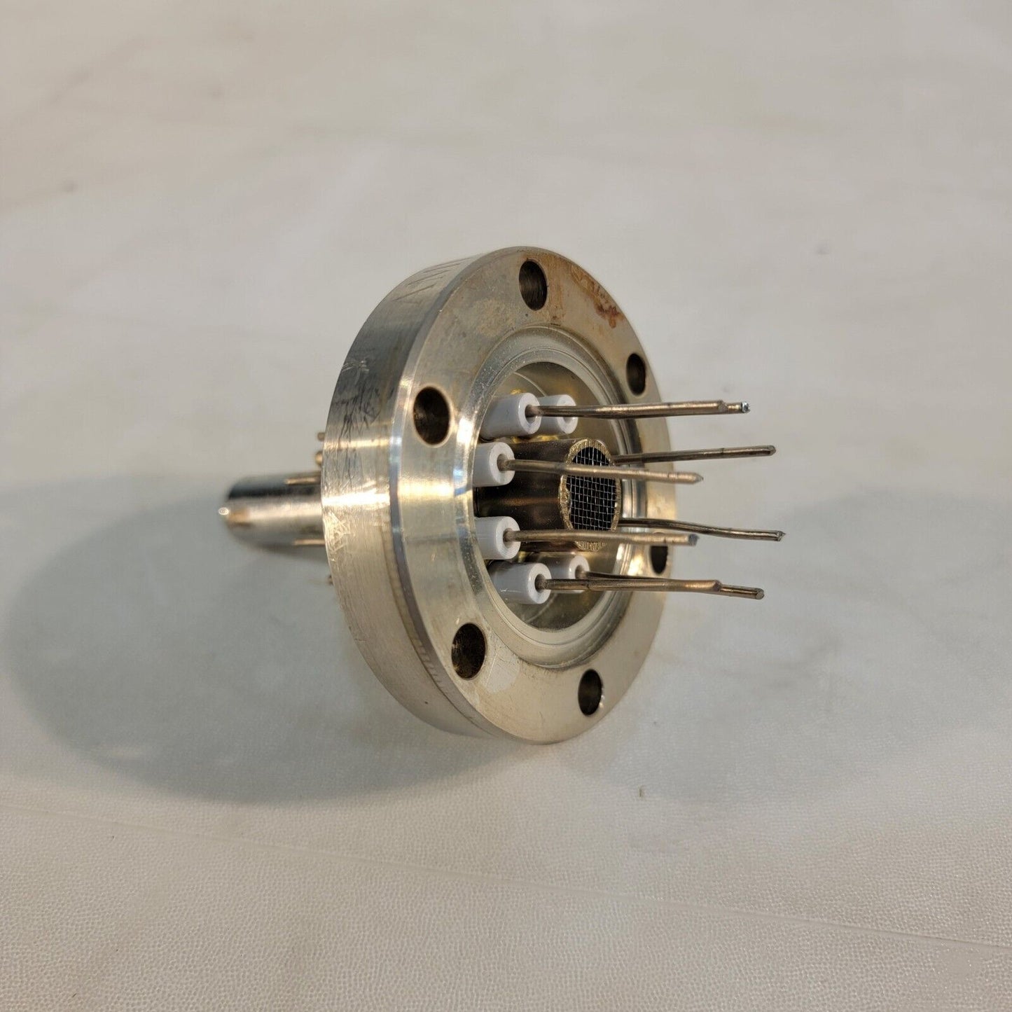 DN35CF-DN40CF 2.75" CF Conflat 8-Pin Electrical Feedthrough High Vacuum SS