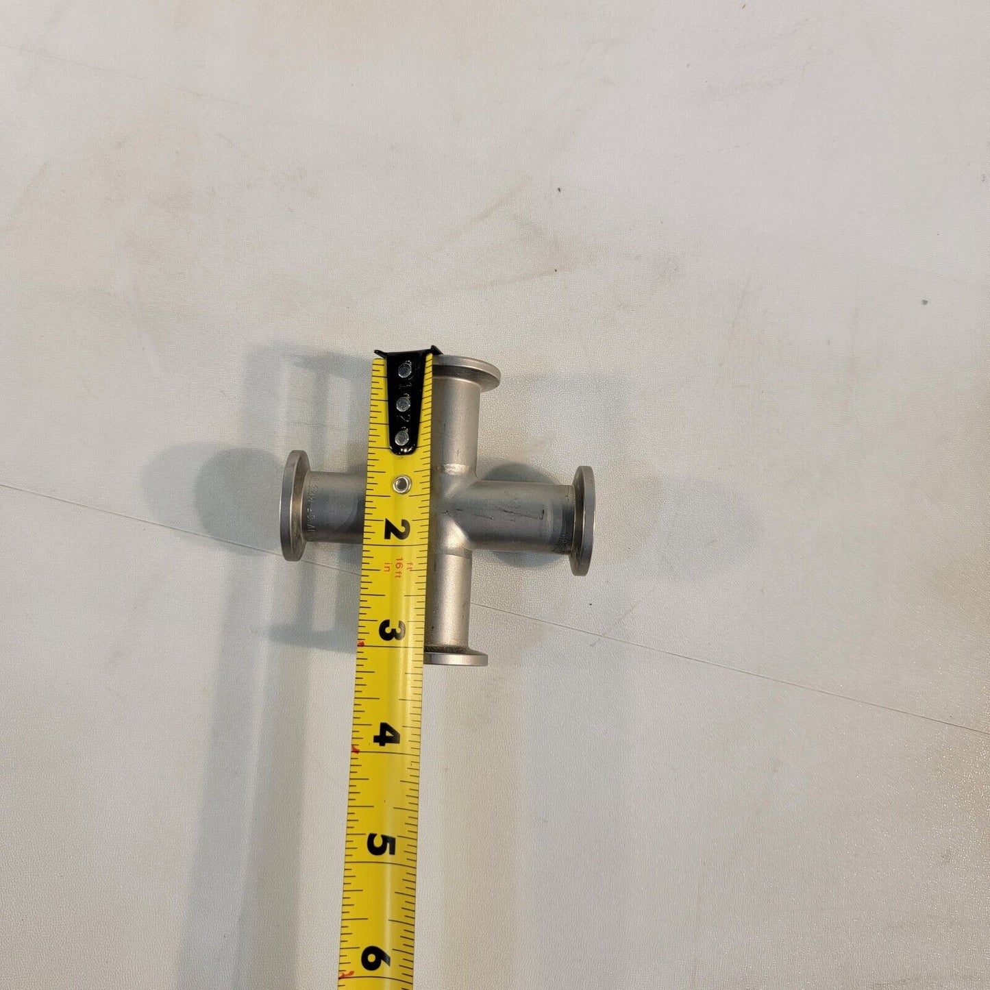 HPS MKS KF16 NW16 QF16 4-Way Cross Four-Way High Vacuum Fitting