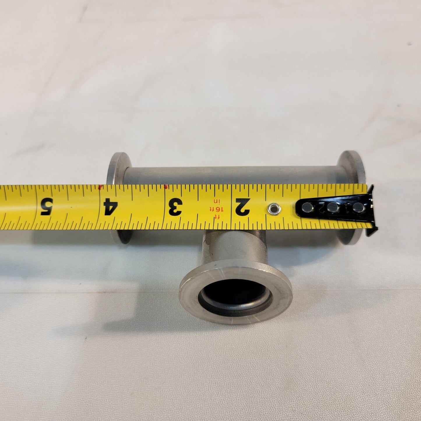 HPS MKS KF25 NW25 QF25 Three-Way 3-Way Flange Tee Vacuum Fitting