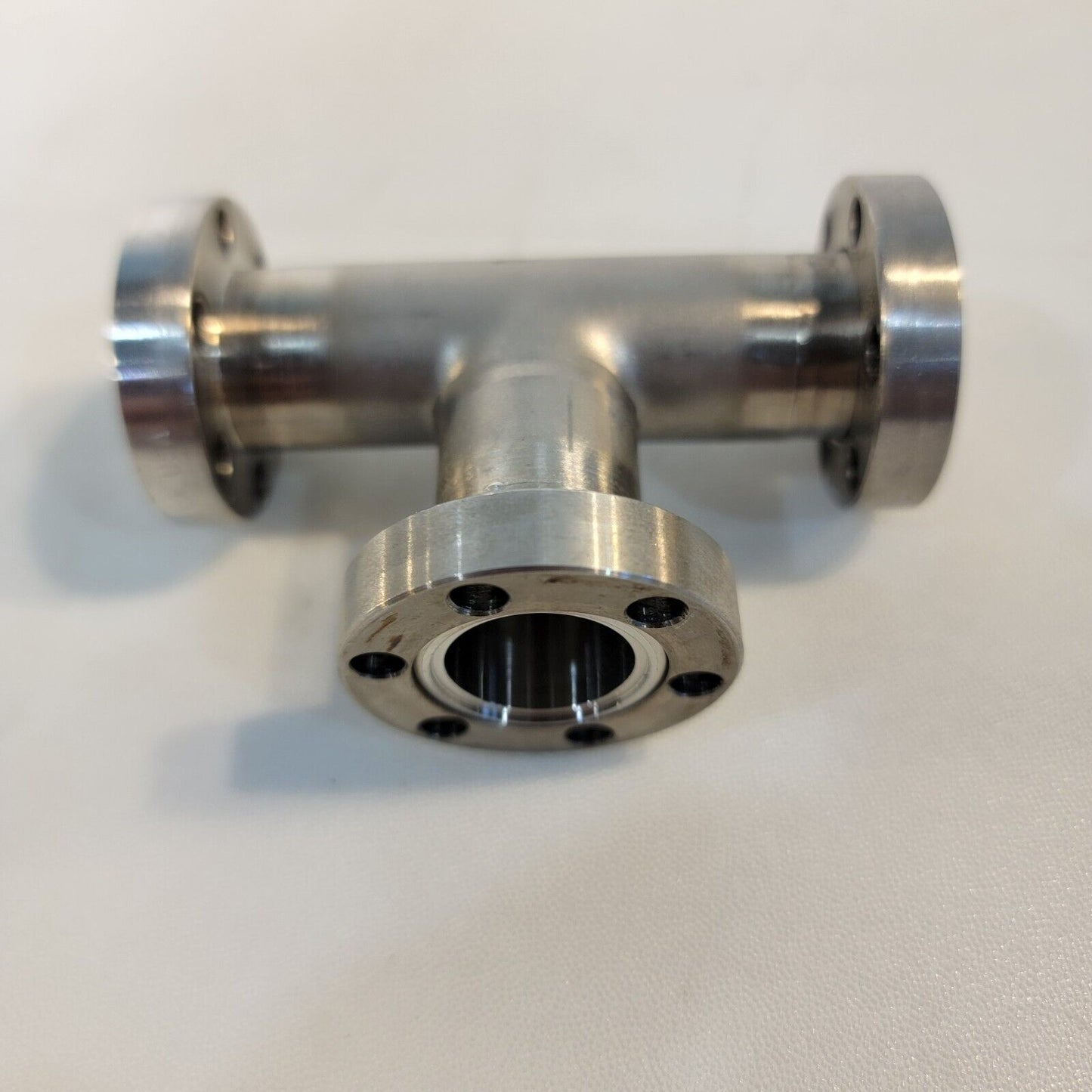 DN16CF 1.33" CF Mini Conflat Tee Stainless Steel 3-Way Three High Vacuum