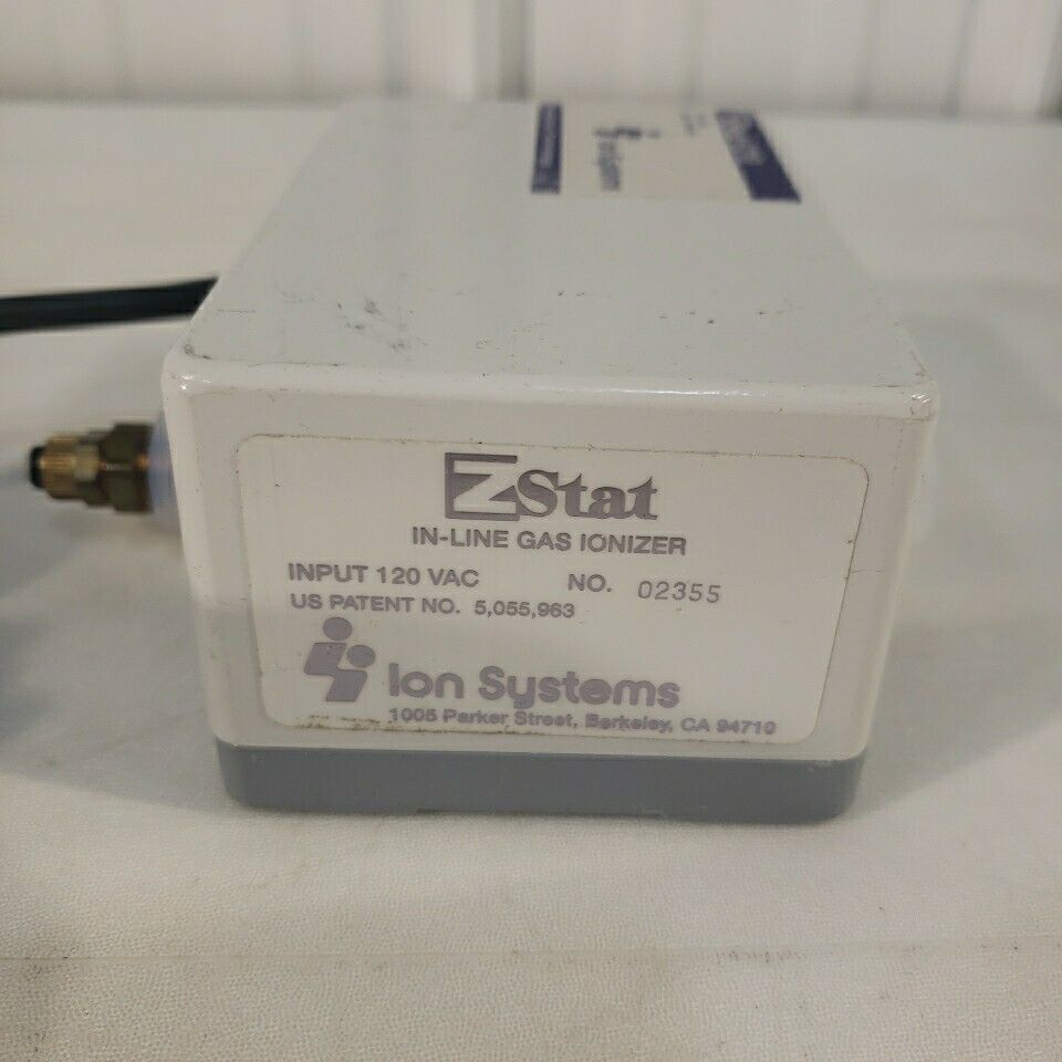 Ion Systems Zstat 6210 In-Line Gas Ionizer Isostatic