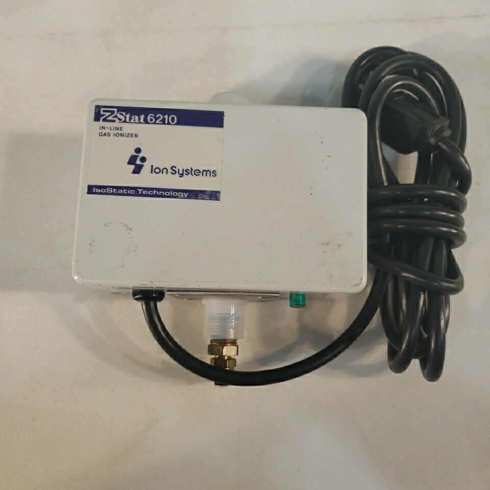 Ion Systems Zstat 6210 In-Line Gas Ionizer Isostatic